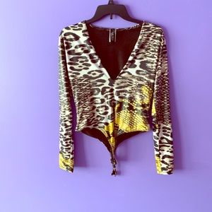 Body suit shirts dresses and tops